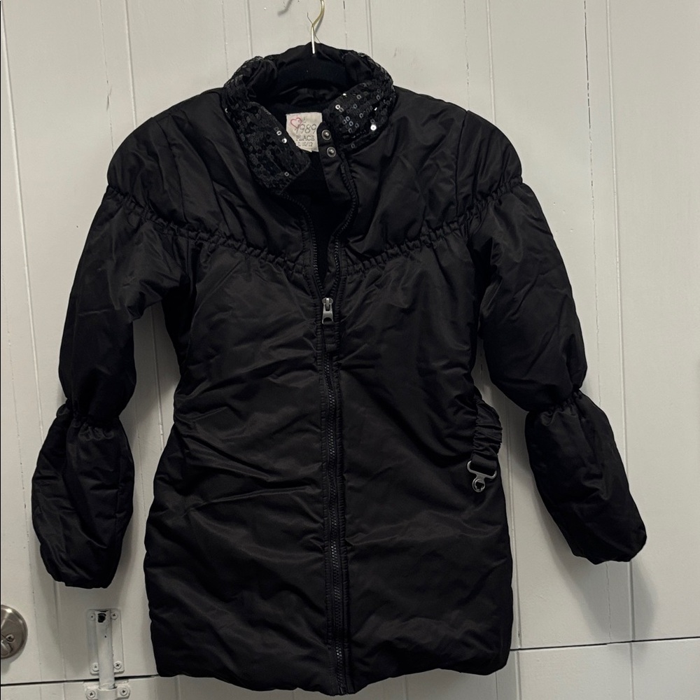 The Children’s Place Black Puffer Jacket